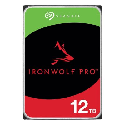 ST12000NE0007 Seagate IronWolf Pro 12TB 7200RPM SATA 6Gbps 512e 256MB Cache 3.5-inch Hard Drive