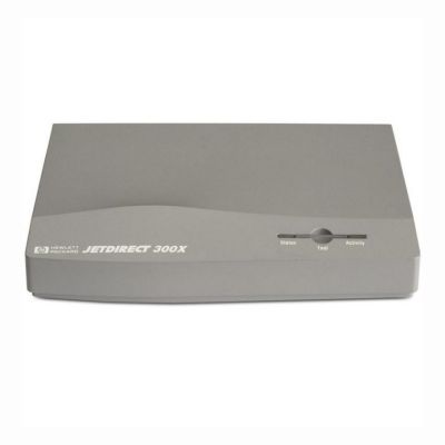 J3263-60001 HP JetDirect 300X 1 x Port 10/100Base-T + 1 x Port Parallel Fast Ethernet Print Server