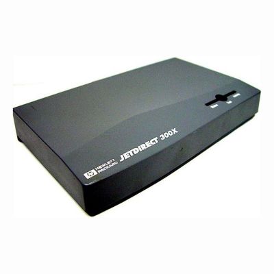 J3263A HP JetDirect 300X 1 x Port 10/100Base-T + 1 x Port Parallel Fast Ethernet Print Server