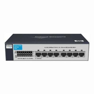 J9029A#ABA HP ProCurve 1800-8G 8-Ports 8 x 10/100/1000Base-T LAN Managed Gigabit Ethernet Switch