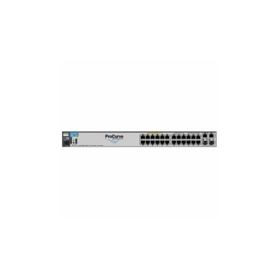 J9086AX HP 2610-24/12 PWR 26-Port + 2 SFP Layer 3 PoE Switch