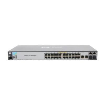 J9138AACD HP 2520-24-PoE 28-Port Layer 3 Switch with 2 SFP Ports