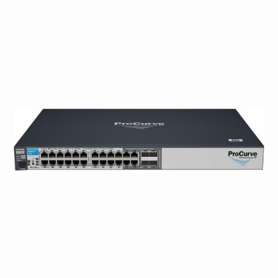J9279AR HP ProCurve 2510 Series E2510-24G 20 x RJ-45 Ports 10/100/1000Base-T + 4 x Dual Personality RJ-45/SFP (mini-GBIC) Ports Layer 2 Managed Rack-mountable Gigabit Ethernet Network Switch