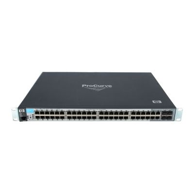 J9280A HP ProCurve 2510-48G 48-Ports RJ-45 Gigabit Ethernet Layer 2 Stackable Managed Switch with 4x SFP Ports