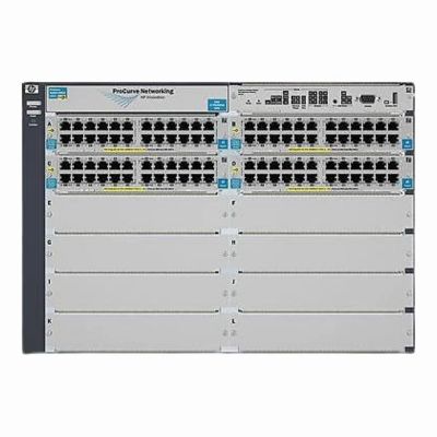 J9540A HP ProCurve 5400 zl Series 5412-92G-PoE+ 92 x Ports 1000Base-T PoE+ + 4 x Slots Open SFP mini-GBIC + 8 x Open Module Slots Layer 3 Managed Chassis Switch