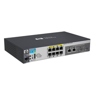 J9562A HP 2915-8G-PoE 8-Ports 10/100/1000Base-T Managed Stackable Gigabit Ethernet Switch with 2 Combo Gigabit SFP Ports