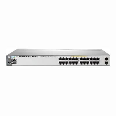 J9575-61001 HP Aruba 3800 Series 3800-24G-2SFP+ 24 x RJ-45 Ports 10/100/1000Base-T + 2 x SFP+ Ports Layer 3 Managed Rack-mountable Gigabit Ethernet Network Switch