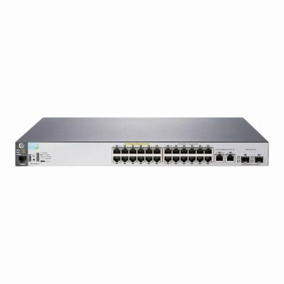 J9779-61001 HP Aruba 2530 Series 2530-24-PoE+ 24 x RJ-45 PoE+ 10/100Base-TX and 2 Combo Gigabit SFP Ports Layer 2 Managed Fast Ethernet Network Switch