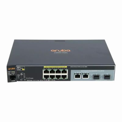 J9780-61001 HP Aruba 2530 Series 2530-8-PoE+ 8 x RJ-45 PoE+ 10/100Base-TX and 2 Combo Gigabit SFP Ports Layer 2 Managed Fast Ethernet Network Switch