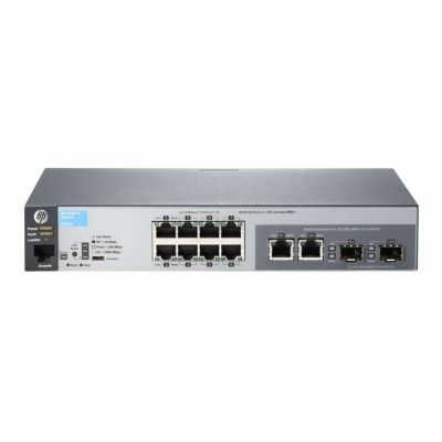 J9783A HP Aruba 2530 Series 2530-8 8 x RJ-45 10/100Base-TX and 2 Combo Gigabit SFP Ports Layer 2 Managed Fast Ethernet Network Switch