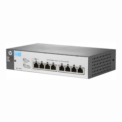J9800A HPE OfficeConnect 1810 8 Switch 8-Port 10/100/1000Mbps Layer 2 Smart Managed Switch