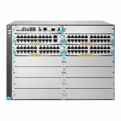J9826-61001 HP ProCurve 5400R zl2 Series 5412R-92G-PoE+/SFP v2 zl2 12 x Open module slots Layer 3 Managed Gigabit Ethernet Network Switch Chassis