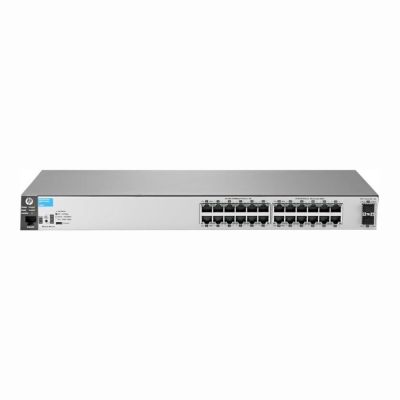 J9856A HP Aruba 2530 Series 2530-24G-2SFP+ 24 x RJ-45 Ports 10/100/1000Base-T + 2 x SFP+ Ports Layer 2 Managed Rack-mountable Gigabit Ethernet Network Switch