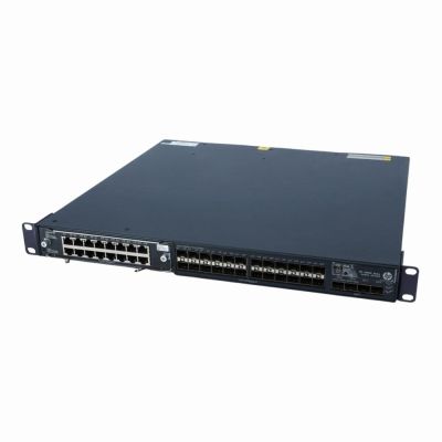 JC103-61201 HP FlexFabric 5800 Series 5800-24G 24 x Ports SFP 1000Base-X + 4 x SFP+ Layer 3 Managed Gigabit Ethernet Network Switch