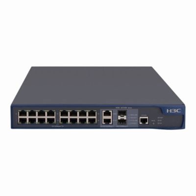 JD312A HP 3100 Series 3100-16-PoE 16 x RJ-45 Ports PoE 10/100Base-TX + 2 x Combo SFP (mini-GBIC) Ports Layer 3 Managed 1U Desktop Fast Ethernet Network Switch