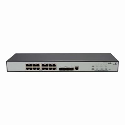 JE005A HP OfficeConnect 1910 Series 1910-16G 16 x RJ-45 10/100/1000Base-T and 4 x SFP (mini-GBIC) Ports Layer 3 Managed Gigabit Ethernet Network Switch