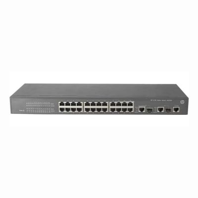 JG223A HP 3100 Series 3100-24 v2 24 x RJ-45 Ports 10/100Base-TX + 2 x Dual Personality RJ-45/SFP (mini-GBIC) Ports Layer 3 Managed Rack-mountable Fast Ethernet Network Switch