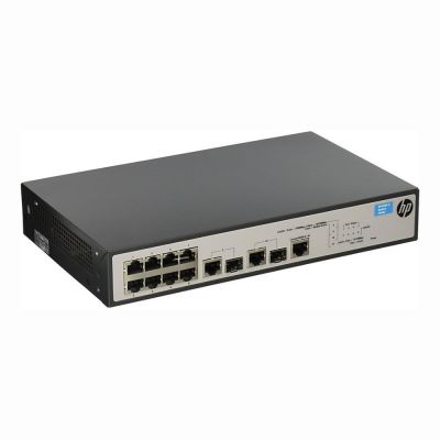 JG537A#ABA HP OfficeConnect 1910-8-PoE+ 8 x Ports 10/100Base-TX + 2 x SFP Layer-3 Managed Fast Ethernet Network Switch