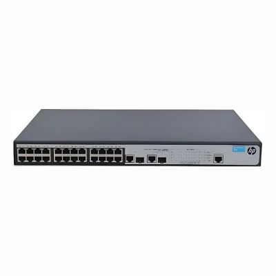 JG538A HP OfficeConnect 1910 Series 1910-24 24 x RJ-45 10/100Base-TX and 2 x Combo SFP (mini-GBIC) Ports Layer 3 Managed Fast Ethernet Network Switch