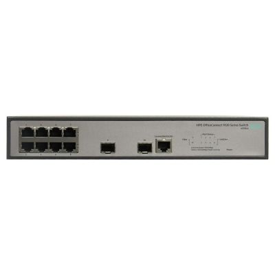 JG920-61101 HP OfficeConnect 1920-8G 8 x 10/100/1000 RJ-45 + 2 x SFP, Layer 3 Managed Gigabit Switch