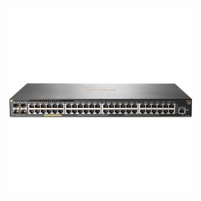 JL256A HP Aruba 2930F Series 2930F 48G PoE+ 4SFP+ 48 x RJ-45 PoE+ 10/100/1000Base-T and 4 x SFP+ Ports Layer 3 Managed Gigabit Ethernet Network Switch