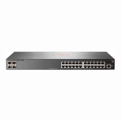 JL259A HP Aruba 2930F Series 2930F 24G 4SFP 24 x RJ-45 10/100/1000Base-T and 4 x SFP Ports Layer 3 Managed Gigabit Ethernet Network Switch