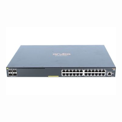 JL356A HP Aruba 2540 Series 2540 24G PoE+ 4SFP+ 24 x RJ-45 PoE+ 10/100/1000Base-T and 4 x SFP+ Ports Layer 2 Managed Gigabit Ethernet Network Switch