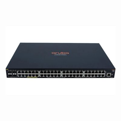 JL558-61001 HP Aruba 2930F Series 2930F 48G PoE+ 4SFP+ 740W 48 x RJ-45 PoE+ 10/100/1000Base-T and 4 x SFP+ Ports Layer 3 Managed Gigabit Ethernet Network Switch