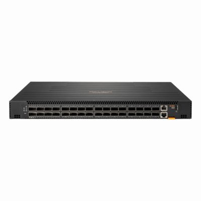 HPE Aruba JL626-61101 8325-32C 32p QSFP+/QSFP2 Front-to-Back 6 Fans 2 Power Supply Bundle Switch