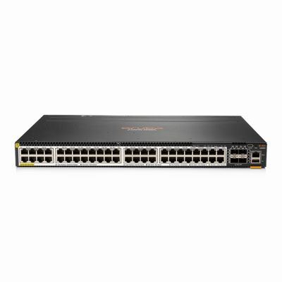 JL659A HPE Aruba 6300M Smart Rate 48-Port 1/2.5/5GbE Class 6 Ethernet Layer 3 Rack-mountable Managed Network Switch with 4-Ports SFP56