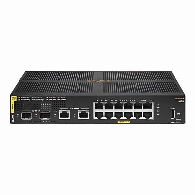 HPE JL679-61101 Aruba 6100 12G CL4 2SFP+ 139W Switch