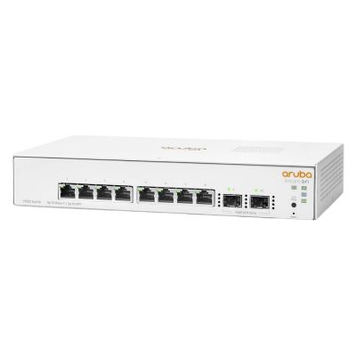JL680-61001 HP Instant On 1930 8 x Ports 10/100/100Base-T 2 x SFP Ports Layer 3 Managed 1U Rack-mountable Gigabit Ethernet Network Switch