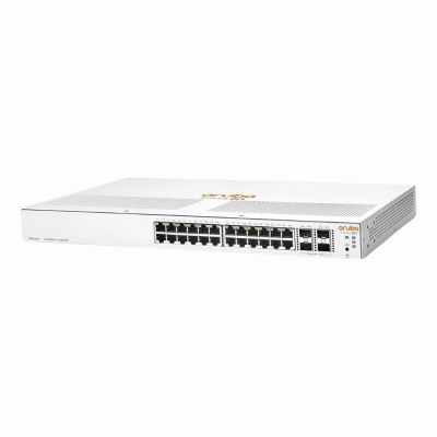 JL683A#B2B HP Aruba 1930 24G PoE 28 x Ports 10/100/1000Base-T + 4 x SFP+ Layer-2 Managed Gigabit Ethernet Network Switch