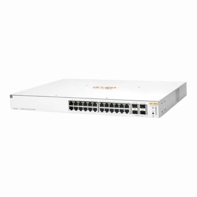 JL683B HP Networking Instant On 1930 24-Ports Gigabit Ethernet RJ-45 10/100/1000 4x SFP 1/10GbE ports Layer 3 Managed Rack-Mountable Network Switch