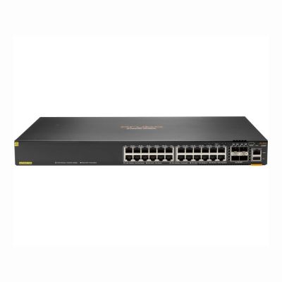 JL725B HP Aruba CX 6200F 24G Class 4 24x 1000Base-T Class 4 PoE Ports 4x 10G SFP 1x USB-C Console 1x OOBM 1x USB Type-A Host 1x RJ-45 Console Port Switch supporting up to 30W per port