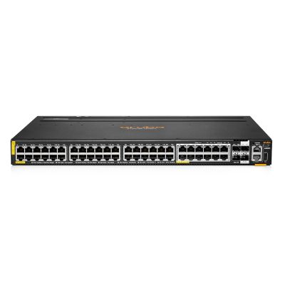 JL728A HP Aruba 6200F 48G 48 x Ports 1000Base-T Class4 PoE+ + 4 x Ports 10GbE SFP+ 1U Rack-mountable Layer 3 Managed Stackable Gigabit Ethernet Network Switch