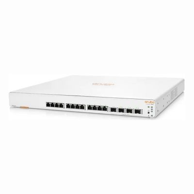 JL805A HP Aruba Instant On 1960 12XGT 4SFP+ 12 x Ports 100/1000/10GBase-T + 4 x Ports 10GbE SFP+ Rack-Mountable Layer 3 Managed Gigabit Ethernet Network Switch
