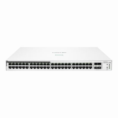 JL815A HP Aruba Instant On 1830 24 x Ports 10/100/1000 + 24 x Ports 10/100/1000 PoE+ + 4 x Ports Gigabit SFP Rack-Mountable 1U Layer 2 Managed Gigabit Ethernet Network Switch