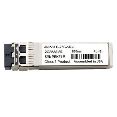 JNP-SFP-25G-SR Juniper Networks 25GBASE-SR SFP28 MMF Optical Transceiver Module