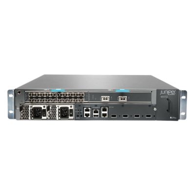 MX10-T-DC Juniper MX-Series 4-Slot Modular Router with 2 RJ-45 Ports