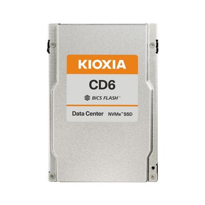 KCD6XLUL15T3 Toshiba CD6-R 15.36TB 2.5Inch PCI Express 4.0 (NVMe) Solid State Drive