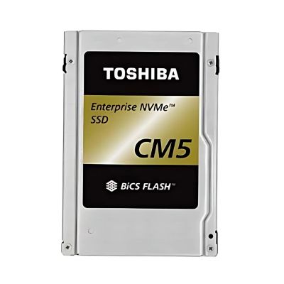 KCM5DRUG3T84 Toshiba CM5-R 3.84TB PCIe 3.0 x4 2.5" Solid State Drive
