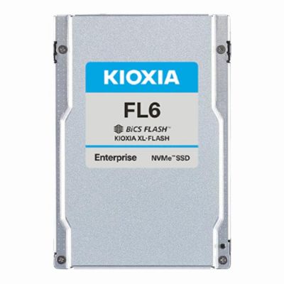 KFL6DHUL800G Kioxia FL6 800GB PCIe NVMe U.3 SED Solid State Drive