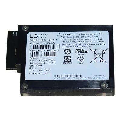 L4-25343-04 LSI Logic MegaRAID Battery Backup Unit for 9260 / 9261 / 9280 Series