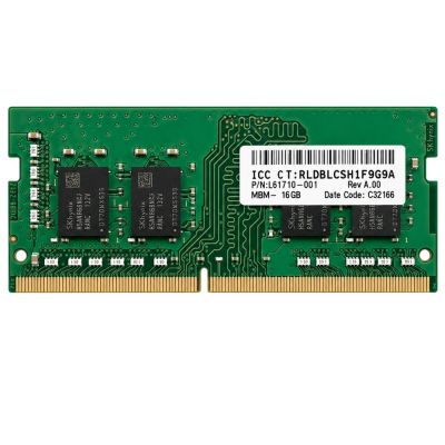 L67710-001 HP 16GB DDR4-3200 PC4-25600 Non-ECC Unbuffered CL22 260-Pin SO-DIMM Laptop Memory Module