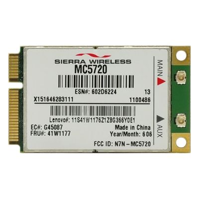 41W1177 Lenovo Mini-PCIe Wireless WAN Adapter for ThinkPad T60 Mobile Internet