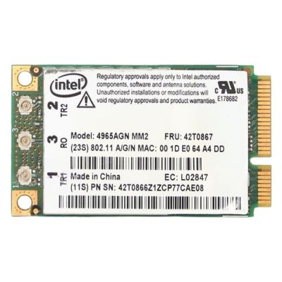 42T0865 Lenovo Wi-Fi Link 4965AGN 802.11n Dual-Band Wireless Card 300Mbps
