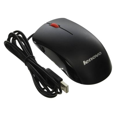45J4889 Lenovo USB Optical Mouse Black