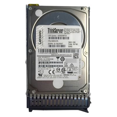 4XB0G88732 Lenovo 300GB 10000RPM SAS 12Gb/s Hot Swap 2.5-inch Hard Drive