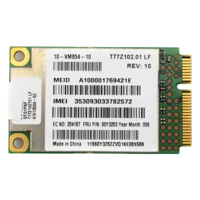 60Y3263 Lenovo Mini-PCIe 100Mbit/s 802.11b/g/n Network Adapter